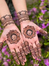 Krishna mehandi art