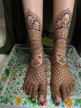Janvi Mehndi And Nails