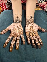 Sejal's mehandi