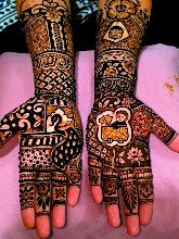 Bir Lal Mehandi Art