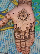 Mehendi artist Nandini