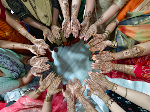 S Mehndi art