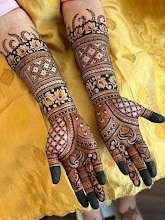 Silvi’s bridal mehendi art
