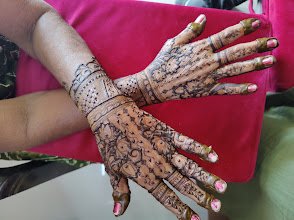 Shrisha's Mehandi Art