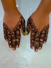 Heena mehndi art