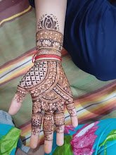 Rohini mehandi artist