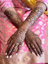 Shital Mehandi artist.